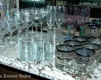 Vintage Glassware and Barware