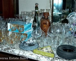 Vintage Glassware and Barware