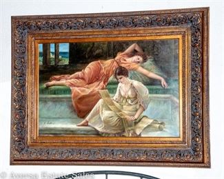 Beautiful Large - Oil on Canvas