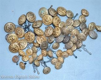 Military Buttons - Pins - Patches