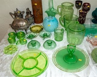 Vintage Uranium / Vaseline Glass