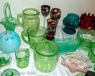Vintage Uranium / Vaseline Glass