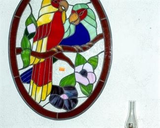 Vintage Decor - Leaded glass