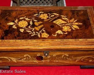 Inlaid Music Box