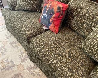 J. Royale Furniture Skirted Sofa