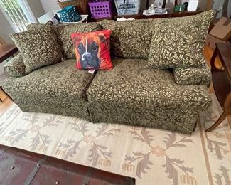 J. Royale Furniture Skirted Sofa