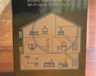 TP-LINK AC1750 Wi-Fi Dual Band Plug In Range Extender - White (RE450)