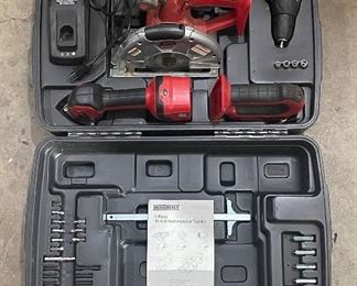 DURABUILT 5 piece 18v Tool kit (including rechargeable drill, lights, saw, etc.)