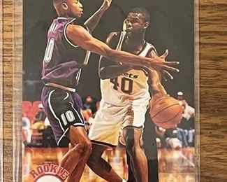 Classic basketball card of Calbert Cheaney… In mint condition.