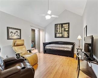 Various Den furniture.