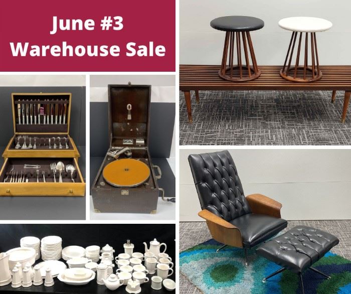 June 3 Warehouse Sale