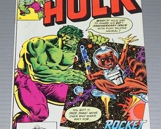 Incredible Hulk # 271, First Appearance Of Rocket Raccoon