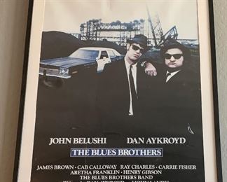 The Blues Brothers Poster Framed