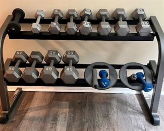 Weight Rack & Weights