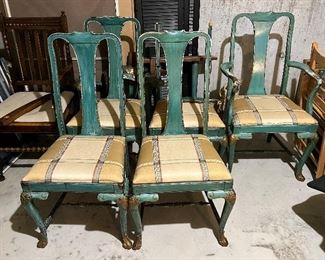(6) Upholstered Chairs