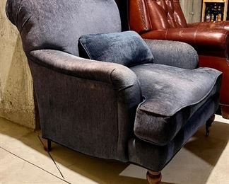 Armchair with Brass Casters