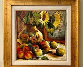 Still Life with Sunflowers