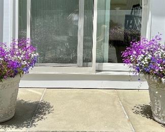 (2) Lightweight Planters