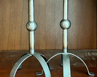Iron Candlesticks