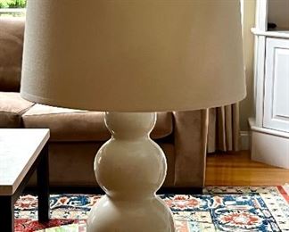 Pottery Barn Stacked Ball Lamp