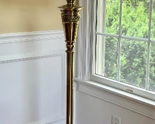 Stiffel Brass Floor Lamp