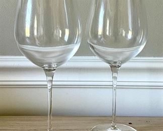 Tiffany Red Wine Glasses