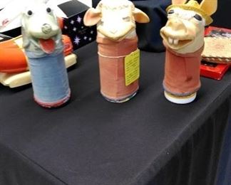 Vintage Sherri Lewis puppets, remember Lambchops?