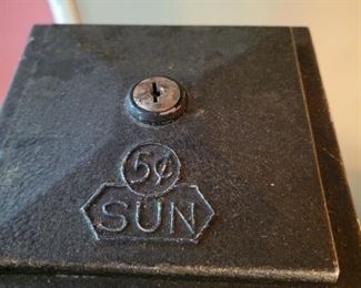 Vintage Sun Five Cent Snack Machine