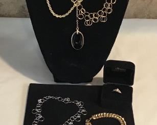 14K Gold White and Yellow Gold