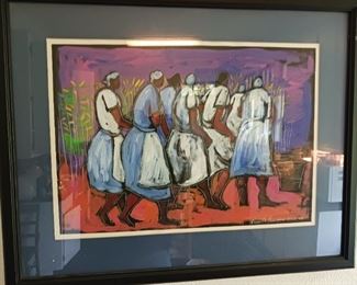 Lot 422  Kennith Humpreys Women Walking    300