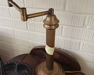 Lot #11  Brass Lamp   20