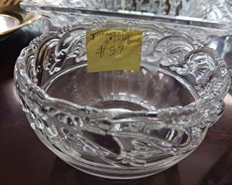 Lot 57 Tiffany  "Dolphin" smaller Bowl  50