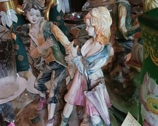 Lot 125  Italian Capodimonte Figural    50