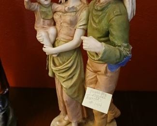 Lot 144   Royal DUX porcelain Family figural group   100