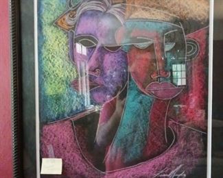Lot 164  Kennith Humphreys Abstract Women    200