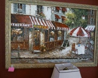Lot 171   Modern French Oil Painting    100