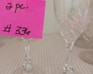 Lot 336  Cordials 2 pc    8