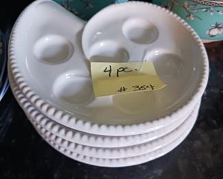 Lot 354   set 4 sushi dishes   20 set