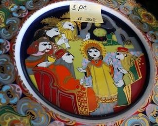 Lot 362 Rosenthat Studio Haus 1001 nights Plates 75 all