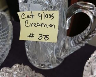 Lot 375   Cut 4" Creamer  30