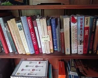 Shelf Lot 411 Books  SOLD AS LOT   25 all