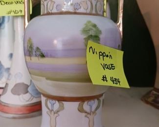 Lot 434  Nippon Vase    50