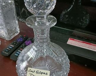 Lot 522 Cut Glass Decanter    80
