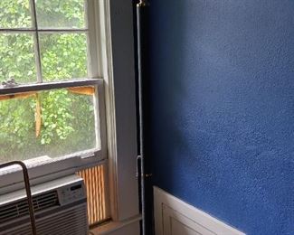 Lot 578 Black Flared Pole Lamp   20