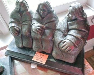 Lot 586 European Bronze Finery - Art Sculpture  200