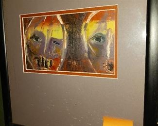 Lot 598   Doppelganger  by Leslie silver   100