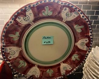 Lot 628a      Large Mexican Charger   30