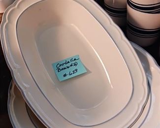 Lot 629 2 cordella Stoneware Bowls  8