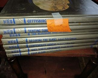 set Civil war Books   25.00 
