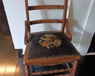 Lot 643  Eastlake side Chair  60